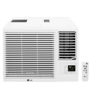 LG 23,000 BTU Window Air Conditioner with Heat, 230V, AC Heater Combo Window Unit for Rooms up to 1400 Sq. Ft., Perfect for Living Room, Den, Bedroom, or Office, AC Heater Window Unit with Remote