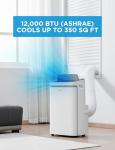 Midea 12,000 BTU Portable Air Conditioner with Remote