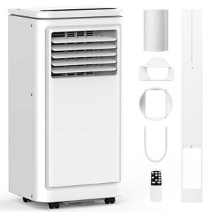 8000 BTU Portable AC for Rooms up to 350 Sq. Ft