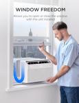 Midea MAW10V1QWT U-Shaped AC Window Air Conditioner