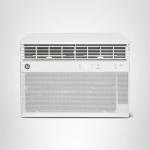 GE AWCS08WWA Window Air Conditioner, Wi-Fi Enabled, Energy-Efficient Cooling for Medium Rooms up to 350 sq ft, Easy Install Kit, Control Using Remote or Smartphone App, New 8,000 BTU, White