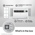 LG 10,000 BTU Window Air Conditioner with WiFi