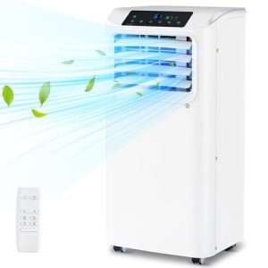 DOMANKI 10,000 BTU Portable Air Conditioner with Remote