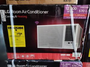 LG 12,200 BTU Window Air Conditioner - Quiet, LED