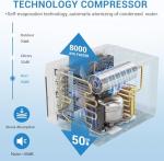 PioneerWorks 8000 BTU WiFi Window Air Conditioner