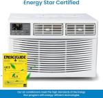 PioneerWorks 8000 BTU WiFi Window Air Conditioner