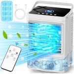 Portable Evaporative Air Conditioner with Remote Control