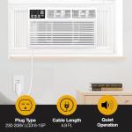 Whirlpool 18,000 BTU Window AC with Remote