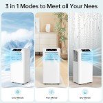Humhold 10,000 BTU Portable AC Unit with Remote