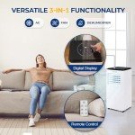 SereneLife 8000 BTU Portable Air Conditioner Unit