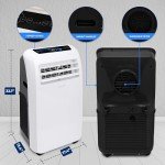 SereneLife 10,000 BTU Portable Air Conditioner with Dehumidifier