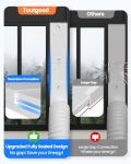 Portable Air Conditioner Window Vent Kit with 80" Length, 5.9" Diameter Exhaust Hose, 13Pcs Universal PVC AC Window Slide Seal with 4 Panel(17" to 63") for Horizontal&Vertical
