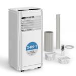 Uthfy 10,000 BTU Portable Air Conditioners, 4-in-1 Portable AC Units with Cooling, Fan & Dehumidifier and Sleep Mode, 24H Timer Auto-on/off, Remote, Self-evaporation,Window Kit Included