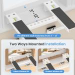 Window Air Conditioner Support Bracket Heavy Duty Window AC Mount (Up to 220 lbs)