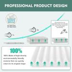 Window Air Conditioner,Side Insulated Foam Panel, Summer/Winter Heat and Draft Insulating,Two-Piece Panels Window Seal,with 4 Pressure Strips