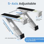 Window Air Conditioner Support Bracket Heavy Duty Window AC Mount (Up to 220 lbs)