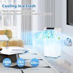 DOMANKI 10,000 BTU Portable Air Conditioner with Remote