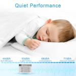 Window Air Conditioner, 10000 BTU Compact AC Unit, Energy Saving Window AC, Smart AC with 3 Modes Cool Dry Fan Speed Control,Cools Up to 450 Sq.Ft,115v Mini Air Conditioner for Bedroom,Office,Home