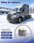 Hulyxayfave A/C Thermostat Switch Fit for Freightliner Omega A22-23640-000 A46-3122-030 22-23640-000, Air Conditioner Thermostat Switch