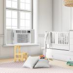 Window Air Conditioner, 10000 BTU Compact AC Unit, Energy Saving Window AC, Smart AC with 3 Modes Cool Dry Fan Speed Control,Cools Up to 450 Sq.Ft,115v Mini Air Conditioner for Bedroom,Office,Home