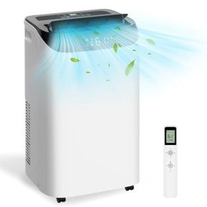 14,000 BTU Portable Air Conditioner for Large Rooms