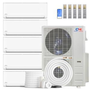 Cooper & Hunter OLIVIA 5 Zone Mini Split AC/Heater