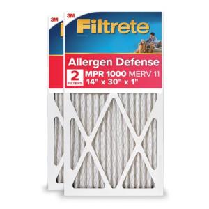 Filtrete MERV 11 Pleated Air Filters, 2-Pack