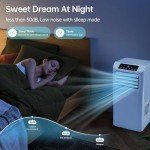 Humhold 10,000 BTU Portable AC Unit with Remote