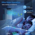 DOMANKI 10,000 BTU Portable Air Conditioner with Remote
