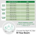 LG 14000 BTU Window Air Conditioners [2023 New] Remote Control WiFi Enabled App Ultra-Quiet Washable Filter Cools 800Sq.Ft for Large Room AC Unit air conditioner Easy Install White LW1521ERSM1