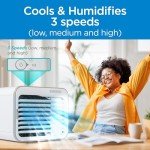 BLACK+DECKER Portable Desktop Air Cooler Fan