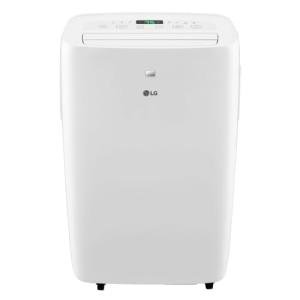 LG 7,000 BTU Portable Air Conditioner, 115V, Cools 300 Sq.Ft. (12' x 25' Room Size), Portable Air Conditioner for Home with Quiet Operation, LCD Remote Control, and Window Installation Kit, White