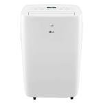 LG 7,000 BTU Portable Air Conditioner, 115V, Cools 300 Sq.Ft. (12' x 25' Room Size), Portable Air Conditioner for Home with Quiet Operation, LCD Remote Control, and Window Installation Kit, White