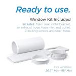 BLACK+DECKER Smart Portable Air Conditioner,12,000 BTU, for Rooms Up To 550 Sq. Ft., Portable AC with Inverter Compressor & Window Kit, BPACT08NM, White