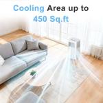 Antarctic Star Portable Air Conditioner 10,000 BTU for Rooms up to 550 Sq. Ft, 4 Modes Portable AC Unit with Cooling, Dehumidifier, Fan & Sleep, Remote Control, 24H Timer & Window Kit for Bedroom