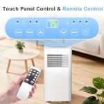 Antarctic Star Portable Air Conditioner 10,000 BTU for Rooms up to 550 Sq. Ft, 4 Modes Portable AC Unit with Cooling, Dehumidifier, Fan & Sleep, Remote Control, 24H Timer & Window Kit for Bedroom