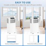 DOMANKI 10,000 BTU Portable Air Conditioner with Remote