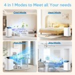 Humhold 14000 BTU 4-in-1 Portable Air Conditioner