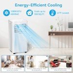 Coolblus A016B 12000BTU Air Conditioner - White
