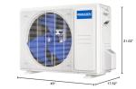 MrCool Easy Pro 24k BTU 18.9 SEER2 Ductless Heat Pump Split System 5th Generation - DIY Mini Split w/ 16ft Lineset & 1 YR Labor Warranty by IWAE