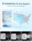 FANCOLE 3-IN-1 Portable Air Conditioner with Humidifier