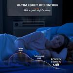 ROVSUN 12000 BTU Window Air Conditioner with Inverter Compressor, AC Unit for Window with Remote Control, Timer Function & Pre-Installed Side Panels for Easy Operation & Installation, 115V/60Hz