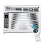 ROVSUN 6000 BTU Window Air Conditioner, 3-in-1 AC Unit for Window, Works As Cooler, Dehumidifier & Fan with Timer, Sleep/ECO Mode & Installation Kit, Cooling Rooms up to 250 Sq. Ft, 115V/60Hz