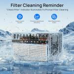 Mountman 12000 BTU Window Air Conditioner, Cool up to 550 Sq.Ft.,Window AC Units with 3 Speeds,6 Modes,Quiet Operation,Remote,Energy Saving AC Window for Bedroom,Home,Office,115V