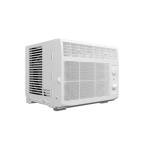 GE Window Air Conditioner Unit, 5,000 BTU for Small Rooms up to 150 sq ft. with Manual Adjustable Fan and Cooling Settings, Perfect for Small Bedroom or Living Room, Easy Install Kit Included, White