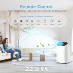 Humhold 14000 BTU 4-in-1 Portable Air Conditioner