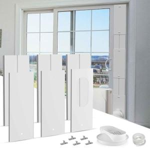 Cestluck Universal Sliding Door AC Vent Kit