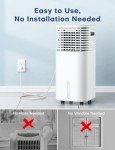 CENSTECH 4-in-1 Portable Air Conditioner & Cooler