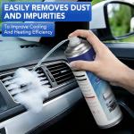 OUMSIS Air Conditioner Cleaner, Professional Cleaner Foam Spray, Foaming Coil Cleaners for AC Unit, Heating, Refrigerator, Multifunctional Cleaner Spray Bottle Breaks Down Dirt, Dust and Grease 1 Pack