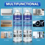 OUMSIS Air Conditioner Cleaner, Professional Cleaner Foam Spray, Foaming Coil Cleaners for AC Unit, Heating, Refrigerator, Multifunctional Cleaner Spray Bottle Breaks Down Dirt, Dust and Grease 1 Pack
